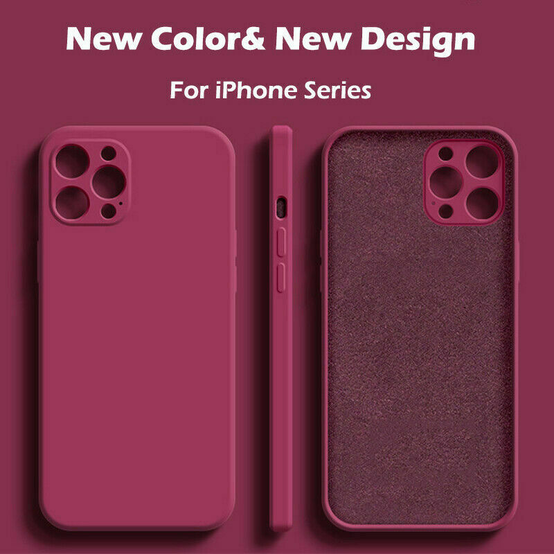 Etui do iPhone 11 silikonowe z mikrofibrą premium soft touch z osłoną