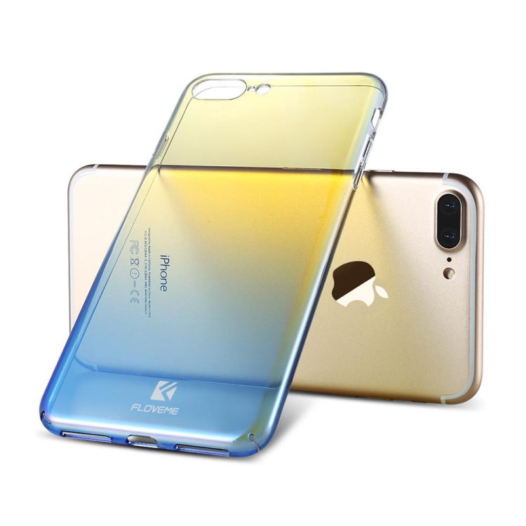 BASEUS obudowa Iphone 6s refleks świetlny niebieska obudowa Iphone 6 gradient kejs