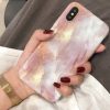 Etui Prawdziwy marmur -silikonowy case Iphone 7 Plus / 8 Plus