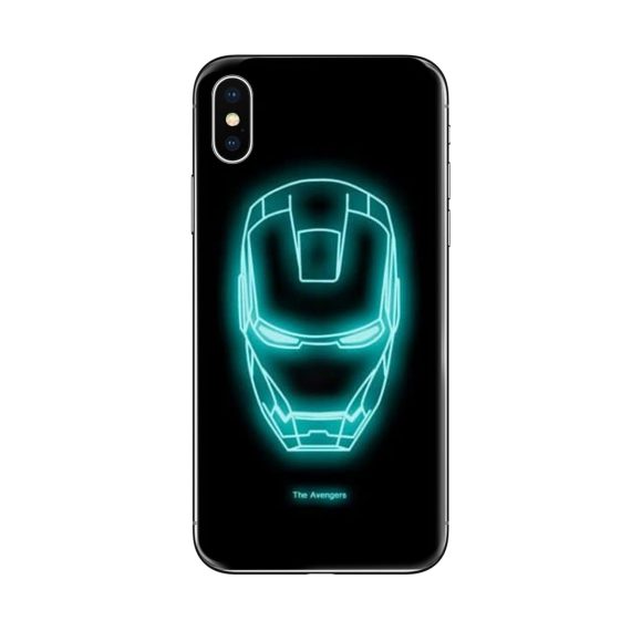Etui Iphone X Xs Fluoryscentne Iron Man