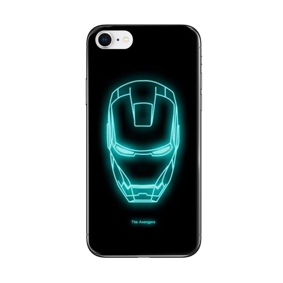 Etui Iphone 7 8 Fluoryscentne Iron Man
