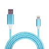 Kabel USB – FLOW Iphone SE/8/X/XR / XS/11/12 Lightning ładowarka iPhone 1 Metr NIEBIESKI fast charge