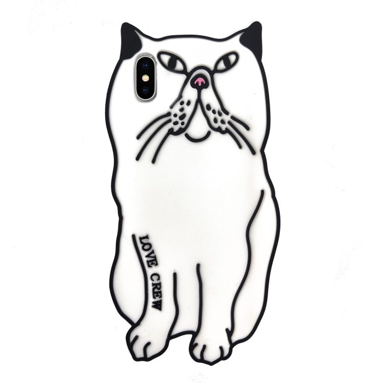 Etui Iphone X Xs Gumowy Zwierzak Kot Kotek