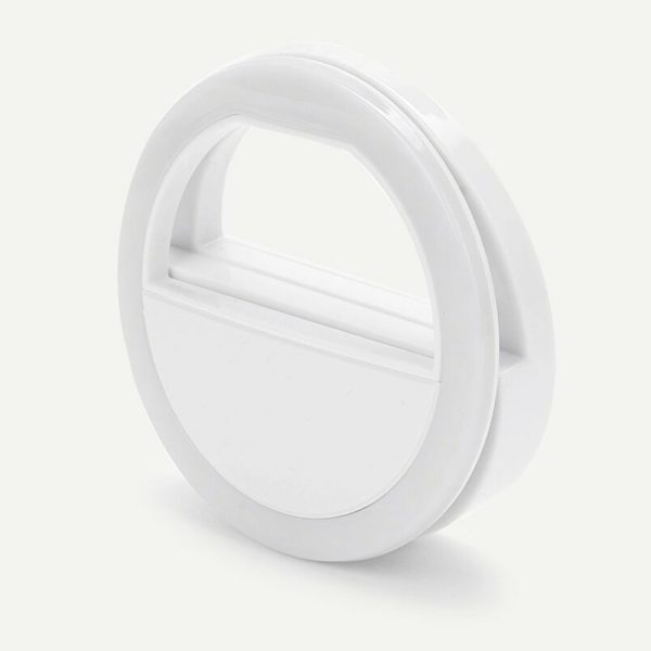 Lampa Pierścieniowa Do Zjęć Selfie Biała+kabel Usb Micro 5