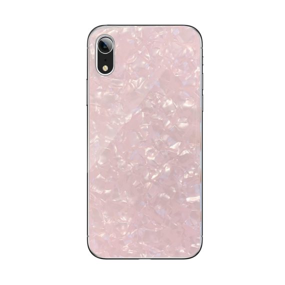 ETUI Obudowa do Iphone XR  KRYSZTAŁ RÓŻOWY- piękny crystal case do Apple Iphone XR- różowy