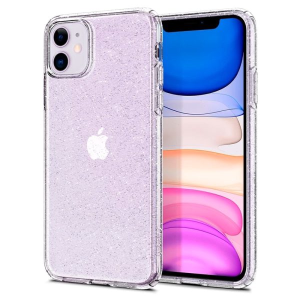 Spigen Liquid Crystal Glitter Iphone 11 Przezroczyste Etui Brokat 6