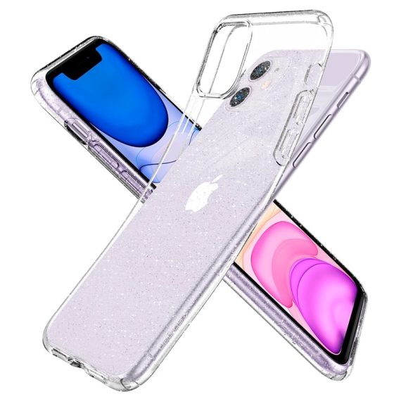 Spigen Liquid Crystal Glitter Iphone 11 Przezroczyste Etui Brokat 8