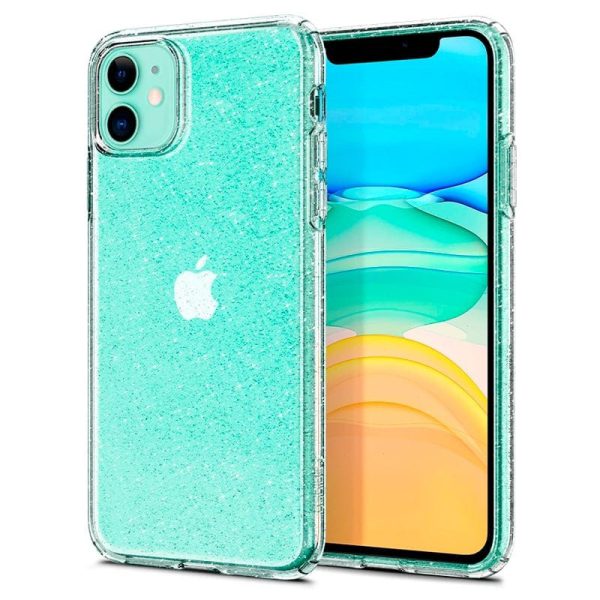 Spigen Liquid Crystal Glitter Iphone 11 Przezroczyste Etui Brokat 9