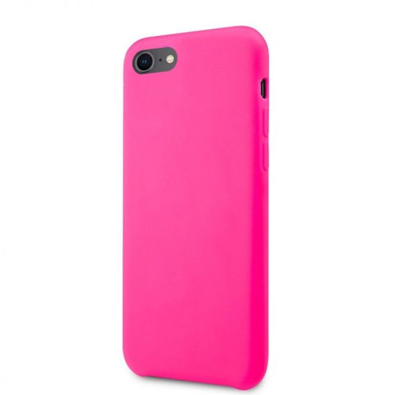 Etui Iphone 7 8 Silikonowe Różowe 2