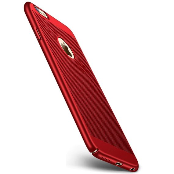 Etui Iphone 7 8 Oddychające Kolor Czerwony 3