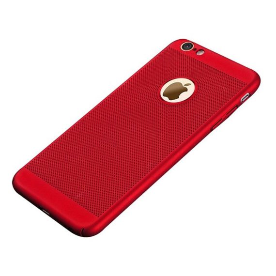 Etui Iphone 7 8 Oddychające Kolor Czerwony 6