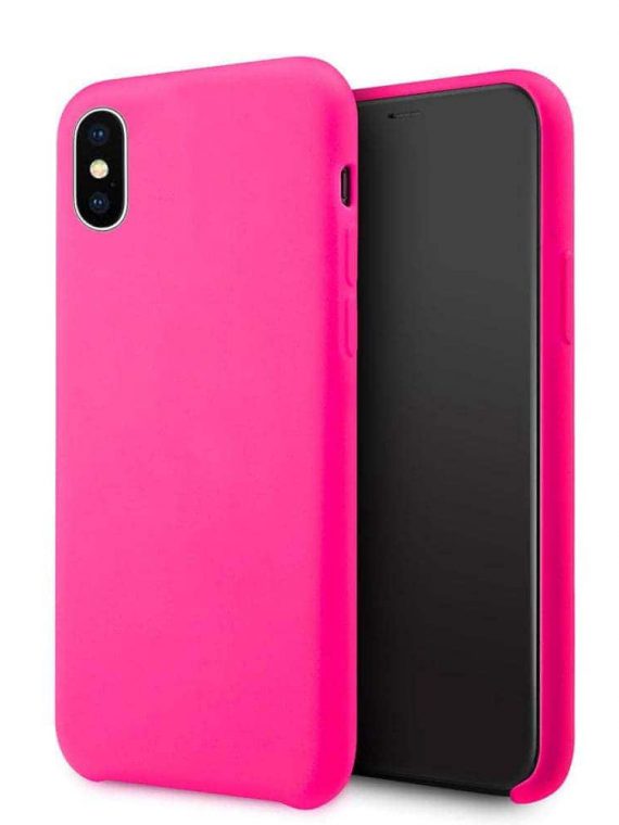 Etui Iphone Silikonowe Różowe