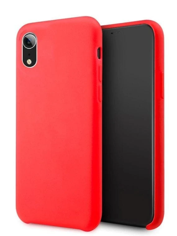 Etui Iphone Xr Silikonowe Czerwone