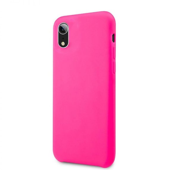 Etui Iphone Xr Silikonowe Różowe 2
