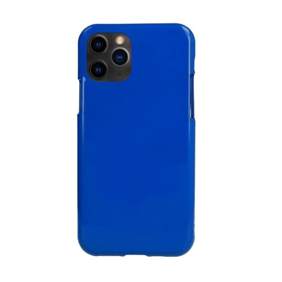 Silikonowe błyszczące etui do IPhone 11 Pro Max – niebieskie