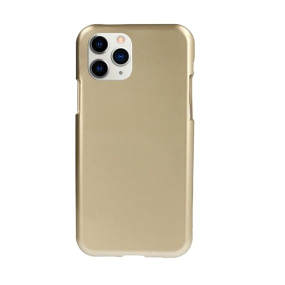 Etui do iPhone 11 Pro silikonowe błyszczące złote