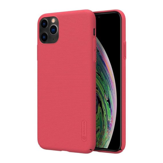 Czerwone matowe ochronne etui do IPhone 11 Pro Max