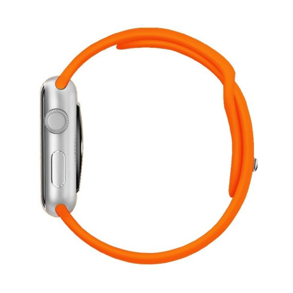 Pasek Silikonowe Na Zegarek Apple Watch 2 Pomarańczowy
