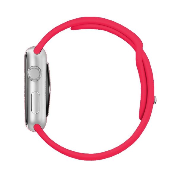 Pasek Silikonowe Na Zegarek Apple Watch 4 Różowy