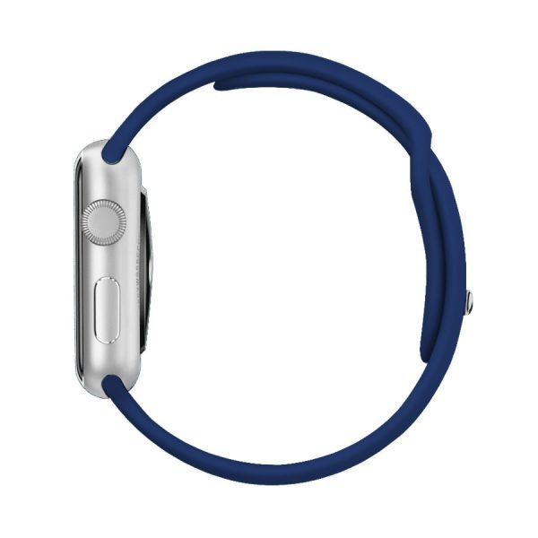 Pasek Silikonowe Na Zegarek Apple Watch 5 Niebieski