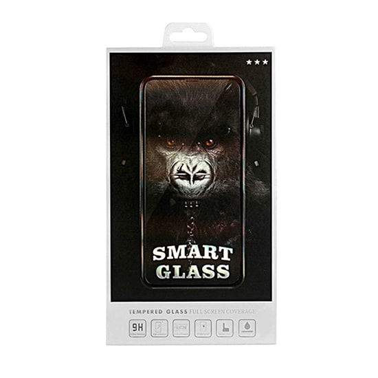 Hartowane szkło Smart Glass z czarną ramką – IPHONE SE 2020