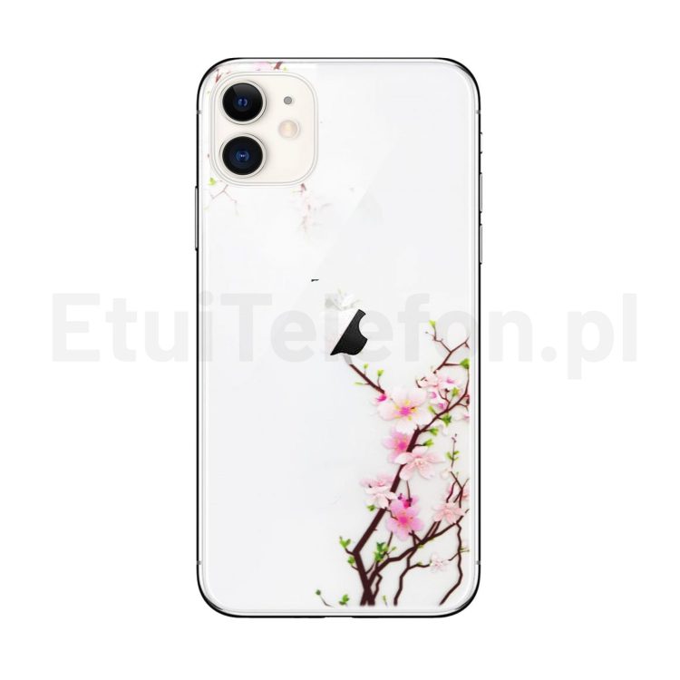 Silikonowe Etui (case) Z Kwiatami Wiśni Do Iphone 11 1
