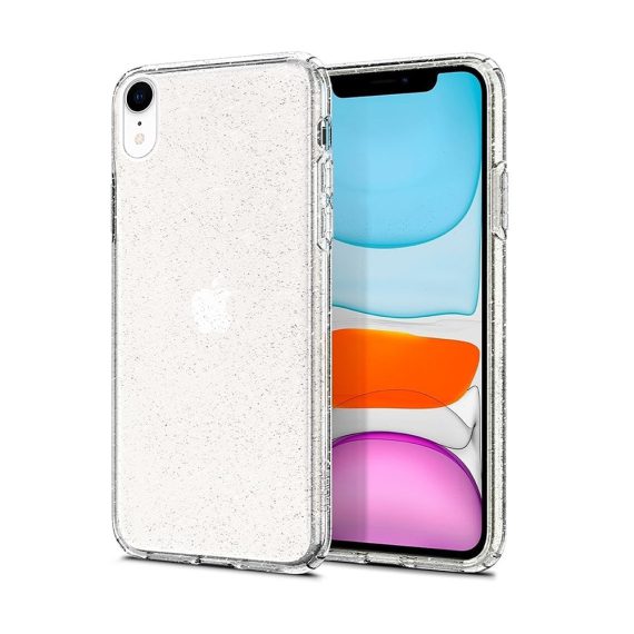 spigen liquid crystal glitter iphone 11 przezroczyste etui brokat