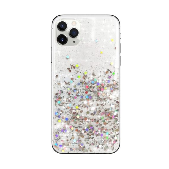 Etui do iPhone 11 Pro przezroczyste brokat glitter