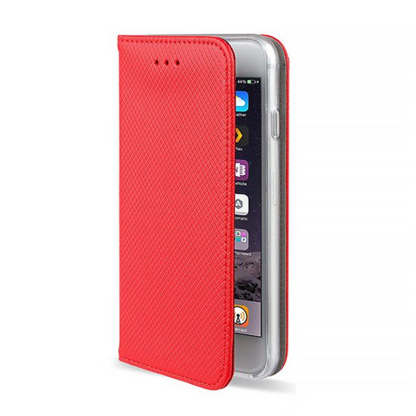 Czerwone Eleganckie Klasyczne Etui Iphone 12 12 Pro 4