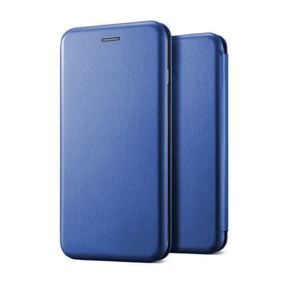 Etui do iPhone 14 Pro Max klasyczne niebieskie z magnetyczną klapką