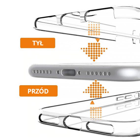 Etui Do Iphone 12 12 Pro Przezroczyste 360 1