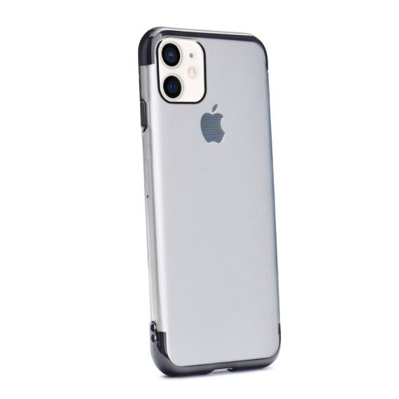 Etui Do Iphone 12 12 Pro Silikonowe Przezroczyste Z Czarną Ramka 4