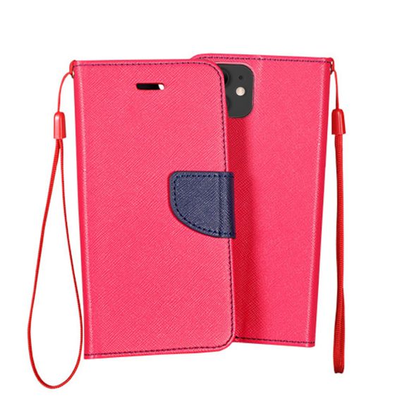 Etui do iPhone 12 Mini trwałe ochronne różowo-granatowe