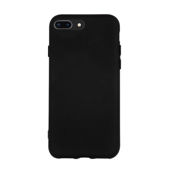 Etui do iPhone 7 Plus/8 Plus silikonowe klasyczne, czarne
