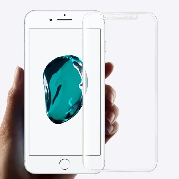 Szkło najtrwalsze kompozytowe z powłoką ceramiczną na cały ekran 5D z białą ramką do iPhone 7Plus8Plus-poprawione (4)