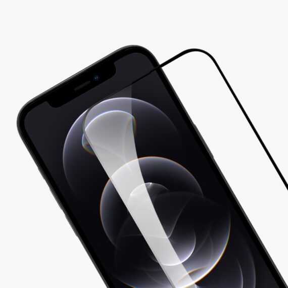 Szkło najtrwalsze kompozytowe z powłoką ceramiczną na cały ekran 5D z ramką do iPhone 12 Pro Max-poprawione (3)