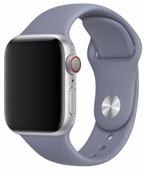 sportowy pasek silikonowy do zegarka apple watch 8 / 7 / 6 / 5 / 4 / 3 / se 38/40/41mm fioletowy liliowy