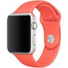 Sportowy pasek silikonowy do zegarka Apple Watch 7 / 6 / 5 / 4 / 3 / SE 42/44/45mm – koralowy