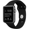 Sportowy pasek silikonowy do zegarka Apple Watch 8 / 7 / 6 / 5 / 4 / 3 / SE 38/40/41mm – kolor czarny