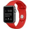 Sportowy pasek silikonowy do zegarka Apple Watch 8 / 7 / 6 / 5 / 4 / 3 / SE 38/40/41mm – kolor czerwony