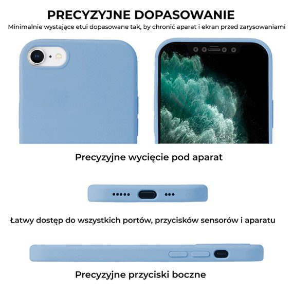 Iphone 7 8 Se Niebieski Detal 4