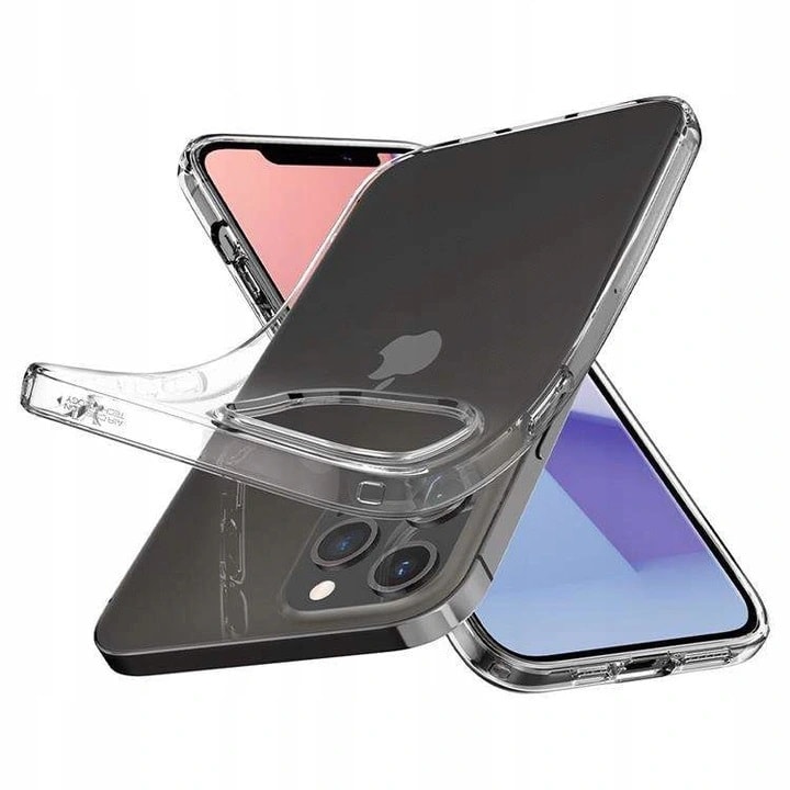 Etui Spigen Liquid Crystal Do Iphone 12 12 Pro Funkcje Ladowanie Indukcyjne Pochlanianie Wstrzasow