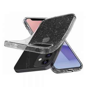 Etui Iphone 12 Brokat Brokatowe Glitter Przezroczyste 4