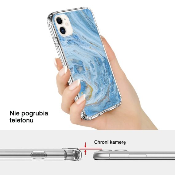 Iphone Iphone12 Marmur Niebieski7