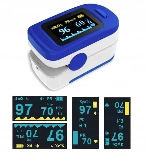 pulsoksymetr medyczny alarm accurate fs20c funkcje alarm dzwiekowy alarm wizualny automatyczne wylaczanie wskaznik poziomu baterii