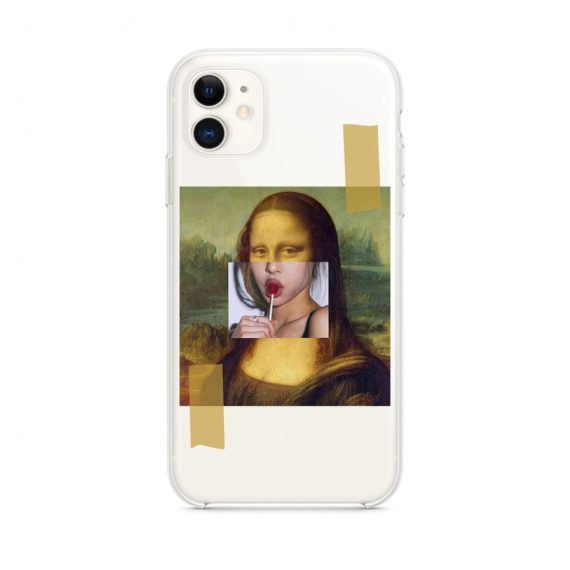 Etui do iPhone 11 z nadrukiem Mona Lisa