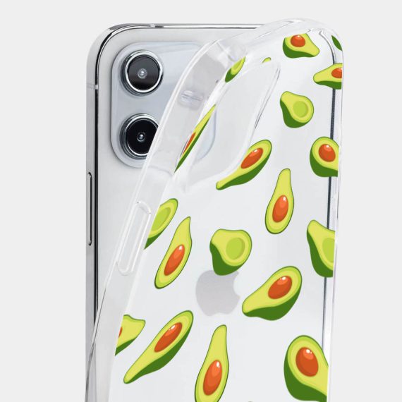 mock u iphone 12 przezrocyste z nadrukiem avocado2