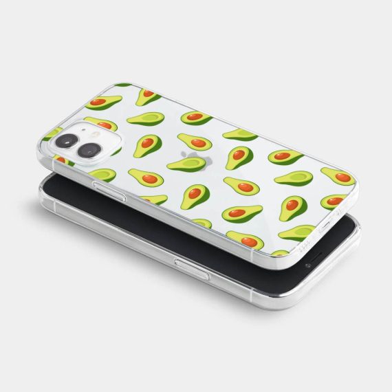 mock u iphone 12 przezrocyste z nadrukiem avocado3