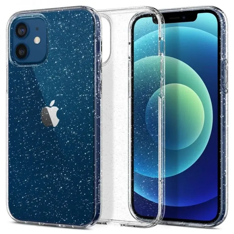 zashchitnyy chekhol spigen sgp liquid crystal glitter dlya apple iphone 12 iphone 12 pro 85568858777159