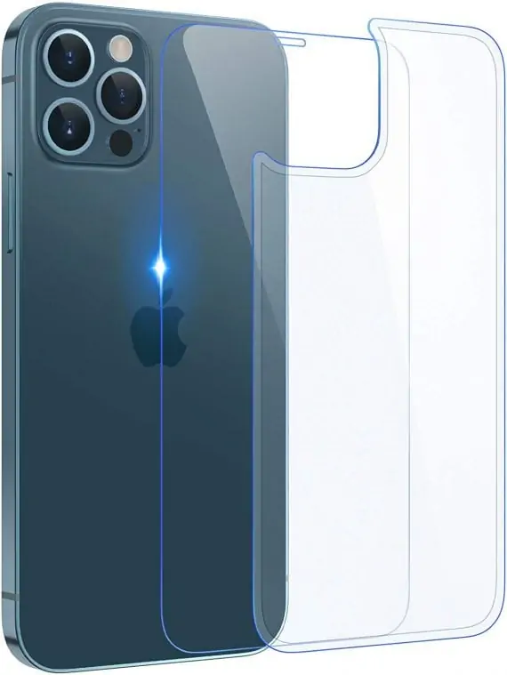 Szkło hartowane 9h wzmacniane na tył obudowy do iPhone 12 Pro Max